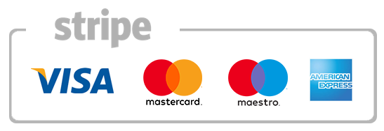 Payments secured by Stripe